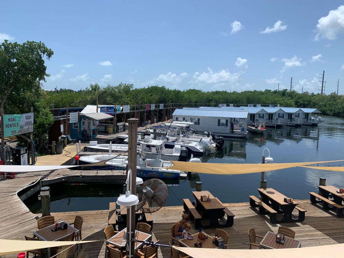 Aqua Lodges At Hurricane Hole Marina Stock Island Eksteriør billede